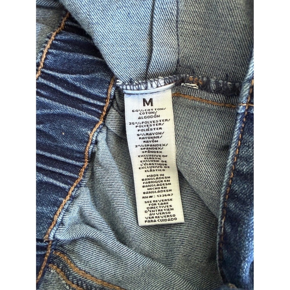 Celebrity Pink Dark Wash Denim Jumpsuit Utility Boiler Suit M - Picture 3 of 7